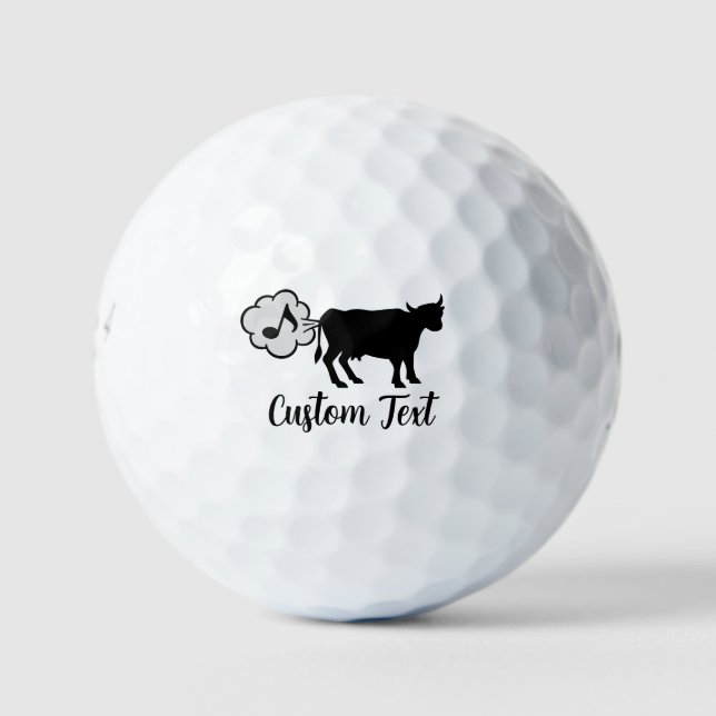 Balles De Golf Ballons de golf Cow Methane Icon (Devant)