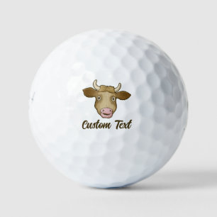 Balles De Golf Ballons de golf de vache surpris