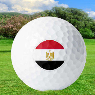 Balles De Golf Ballons de golf égyptiens, golfeurs Drapeaux égypt