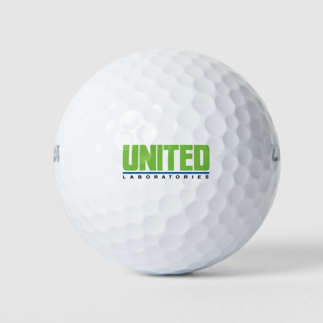 Balles De Golf Ballons de golf Logo des Laboratoires Unis (Devant)