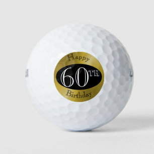 Balles De Golf Ballons de golf personnalisés pour le 60e annivers