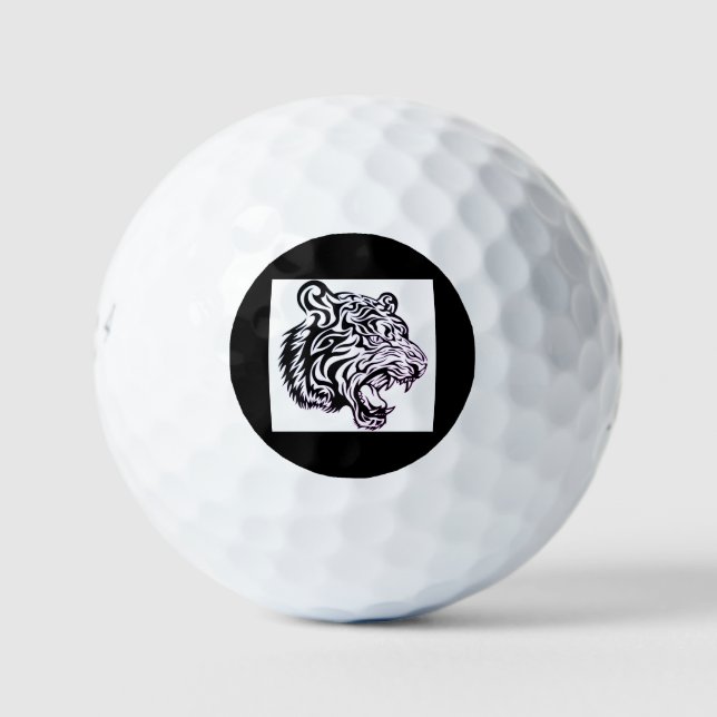 Balles De Golf Ballons de golf TRIBAL TIGER (Devant)