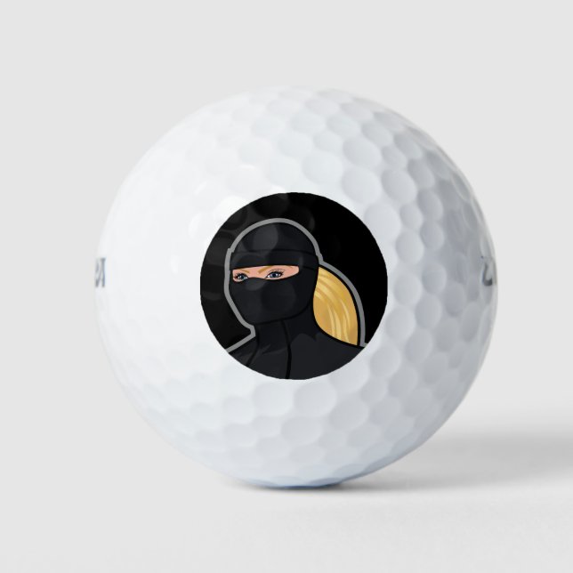 Balles De Golf Balls de golf blonde (Devant)