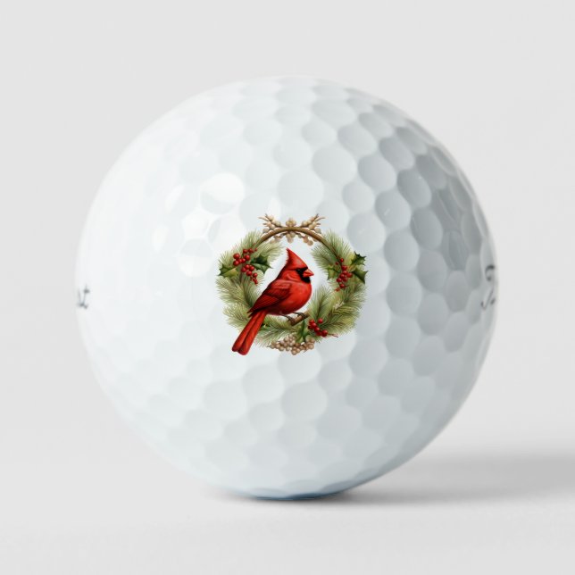 Balles De Golf Balls de golf Cardinal (Recto)