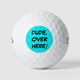Balles De Golf Balls De Golf Drôle | Neon