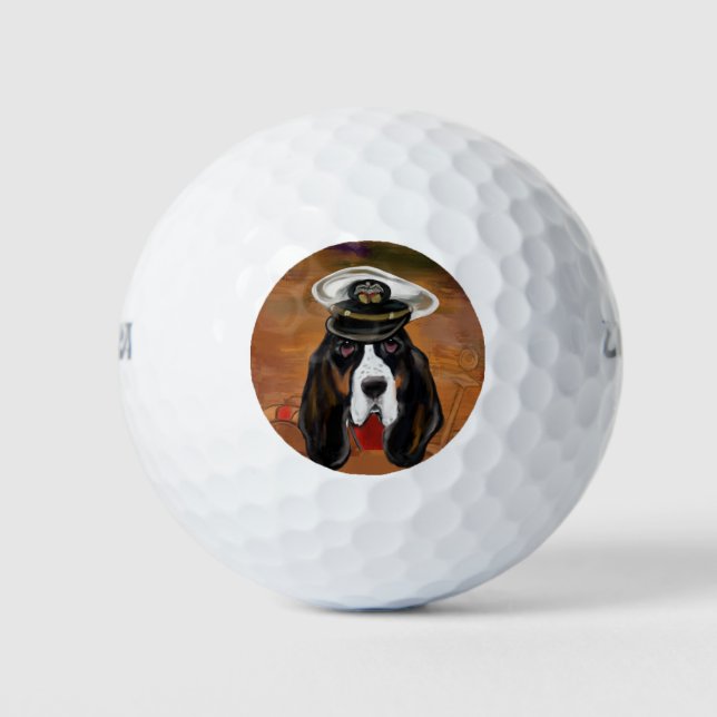 BALLES DE GOLF BASSET HOOK (Devant)