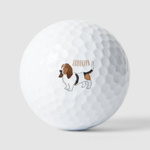 Balles De Golf Basset hound dessin de chien