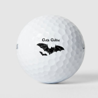Balles De Golf Bat noir