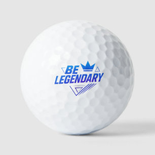Balles De Golf Be Legendational Golf Ball - Motivational Premium