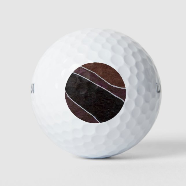 Balles De Golf "Beaucoup de chemins" Abstrait Wilson Golf Balls (Devant)
