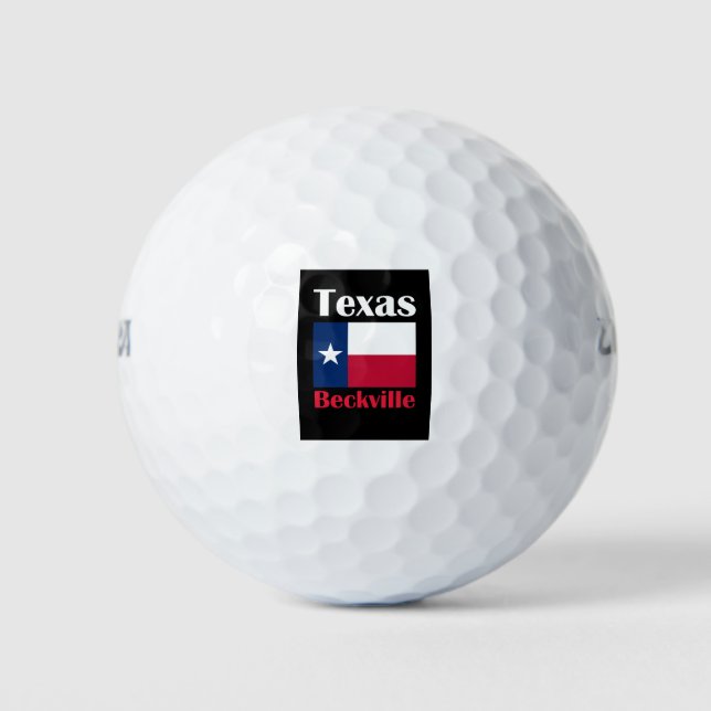Balles De Golf Beckville TX (Devant)