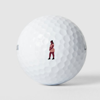 Balles De Golf Belle femme noire