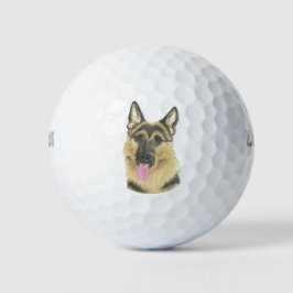 Balles De Golf Berger allemand personnalisé
