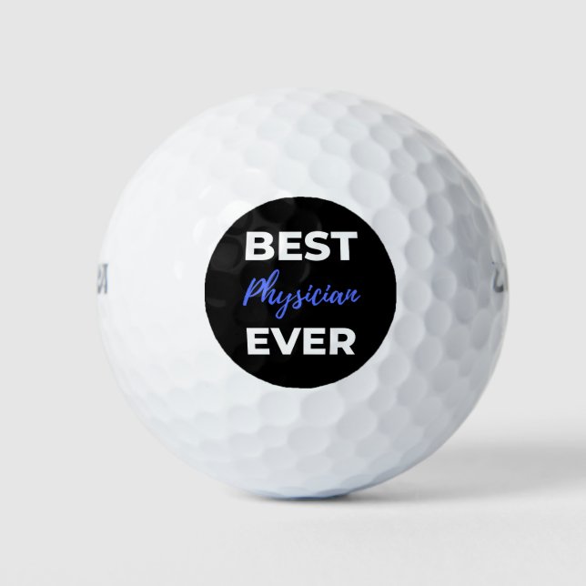 Balles De Golf Best Physician Ever (Devant)