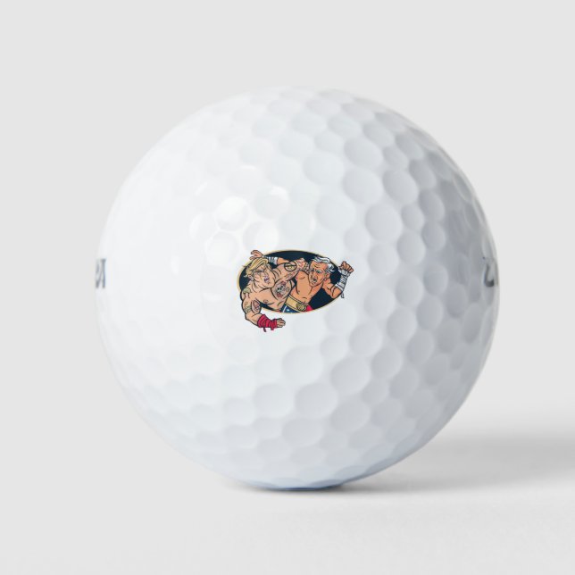 Balles De Golf biden de lutte contre trump (Devant)