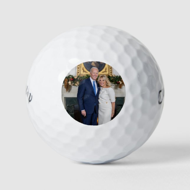 Balles De Golf Biden State of the Christmas Union Adresse (Devant)