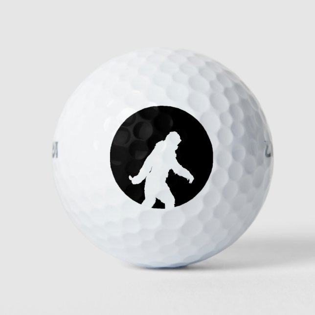 Balles De Golf Bigfoot est parti squatchine rapide (Devant)