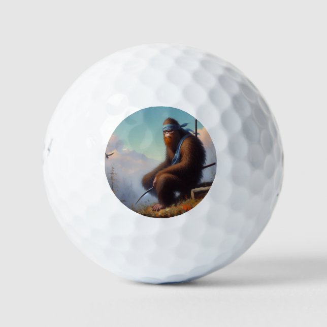 Balles De Golf Bigfoot Ninja (Devant)