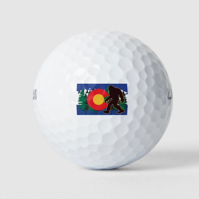 Balles De Golf Bigfoot-Sasquatch (Devant)