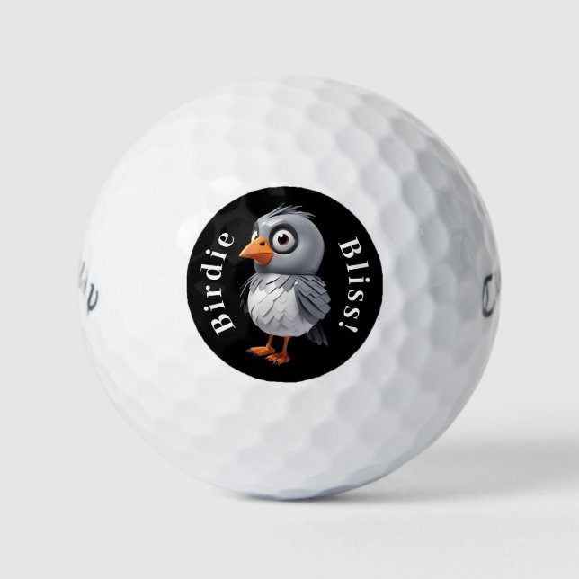 Balles De Golf Birdie Bliss Callaway Warbitre Golf Balls (Devant)