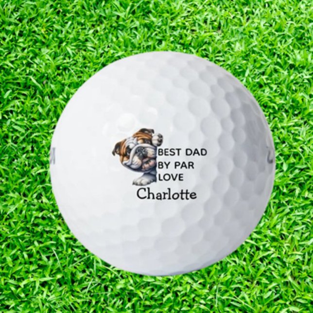 Balles De Golf  Birthday Gift for the Best Bulldog Dad (Show your love with a thoughtful gift for the best Bulldog Dad.)