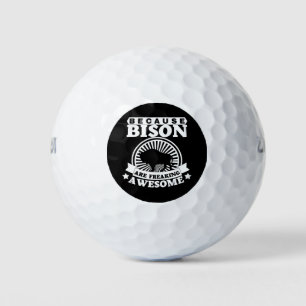 BALLES DE GOLF BISON