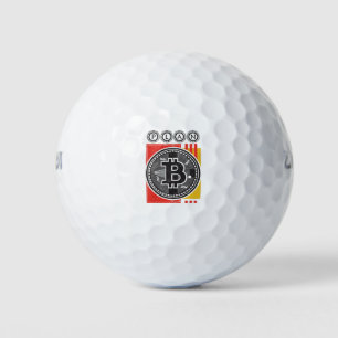 Balles De Golf Bitcoin - Cryptomonnaie - Plan B