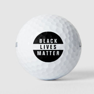 Balles De Golf Black Lives Matter Deux Tons
