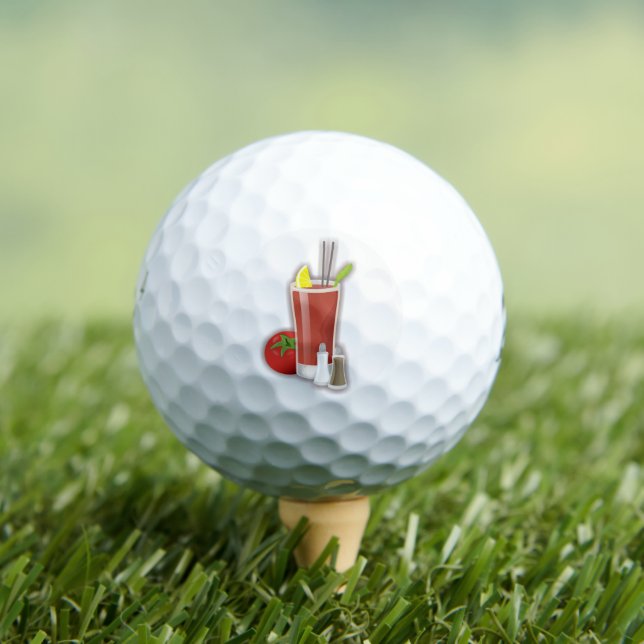 Balles De Golf Bloody Mary (T-shirt Insitu)
