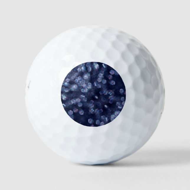 Balles De Golf Blue Sparkle (Devant)