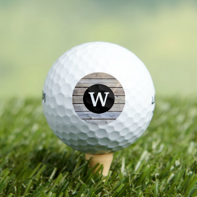Balles De Golf Bois Patiné monogramme (T-shirt Insitu)