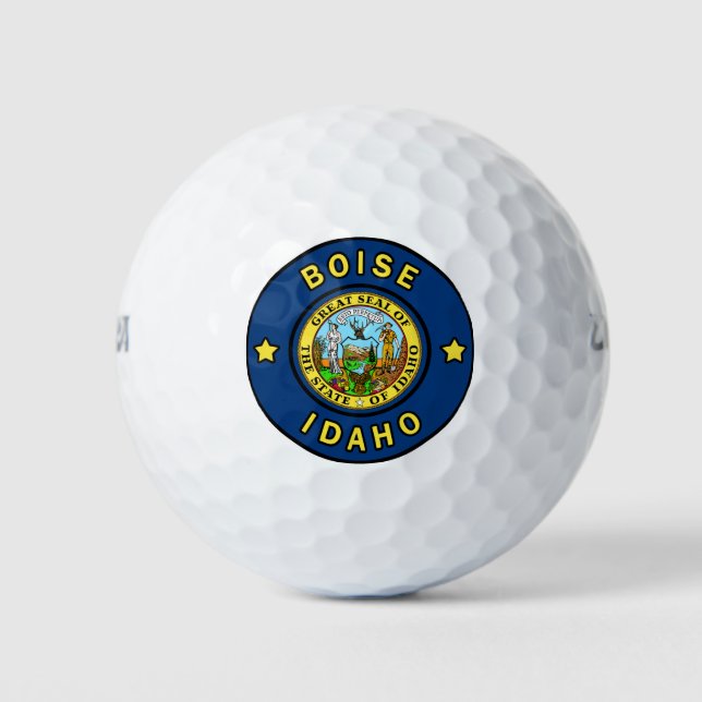 Balles De Golf Boise Idaho (Devant)