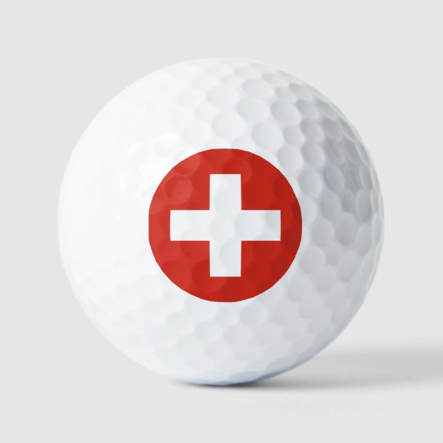 Balles De Golf Boitier de téléphone indicateur Suisse (Recto)