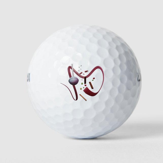 Balles De Golf Bonbons au chocolat Halloween (Devant)