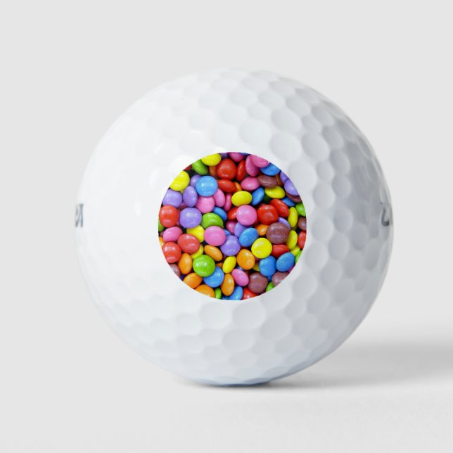 Balles De Golf Bonbons colorés (Devant)