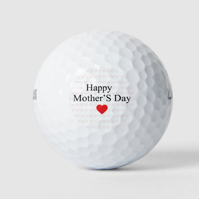 Balles De Golf Bonne fête des mères (Devant)