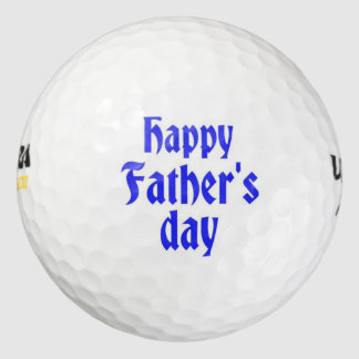Balles De Golf Bonne Fête des pères