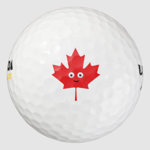 Balles De Golf Bonne feuille d'érable