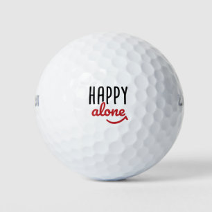 Balles De Golf Bonne seule à la conscience anti-Valentin