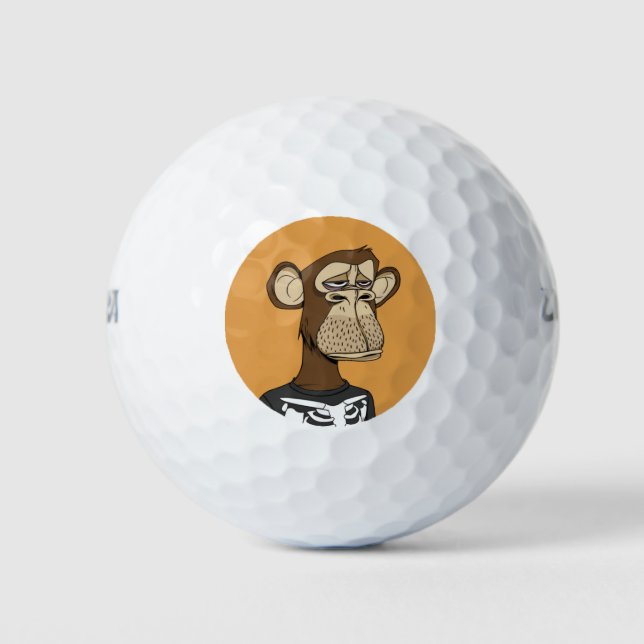 Balles De Golf Bored Ape Golf Balls (Devant)