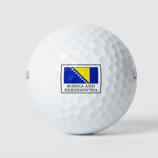 Balles De Golf Bosnie-Herzégovine (Devant)