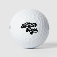Boss Birdie Funny Simple Vintage Retro