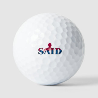Balles De Golf Boule de golf à valeur personnalisée