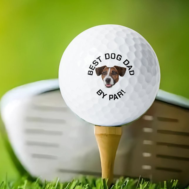 Balles De Golf Boule de golf de chien personnalisée, Funny Dog Fa (Créateur téléchargé)