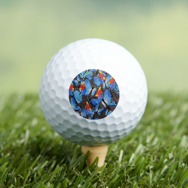 Balles De Golf Boule de golf Kanga Blue (T-shirt Insitu)