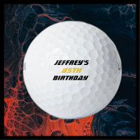 Boule de golf personnalisée, 85e anniversaire