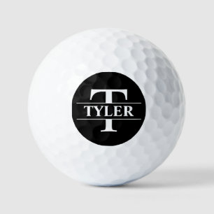 Balles De Golf Boule de golf personnalisée - Noir