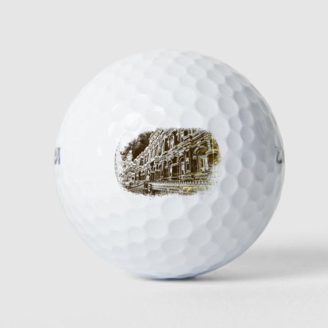Balles De Golf Boule de golf ultra-longue Wilson personnalisée (Devant)
