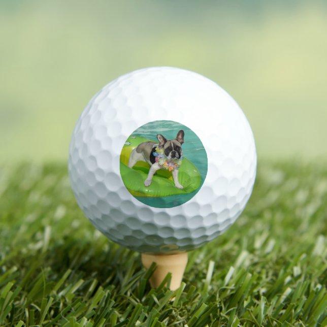 Balles De Golf Bouledogue français été French Bulldog (T-shirt Insitu)