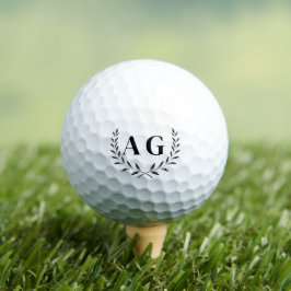 Balles De Golf Boules de golf avec Initiales Monogrammes personna